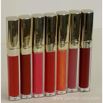 Wholesale no label Multi-coloured matte lipgloss DOM/OEM